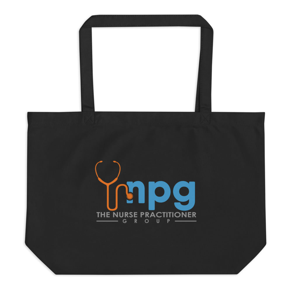 Large organic tote bag