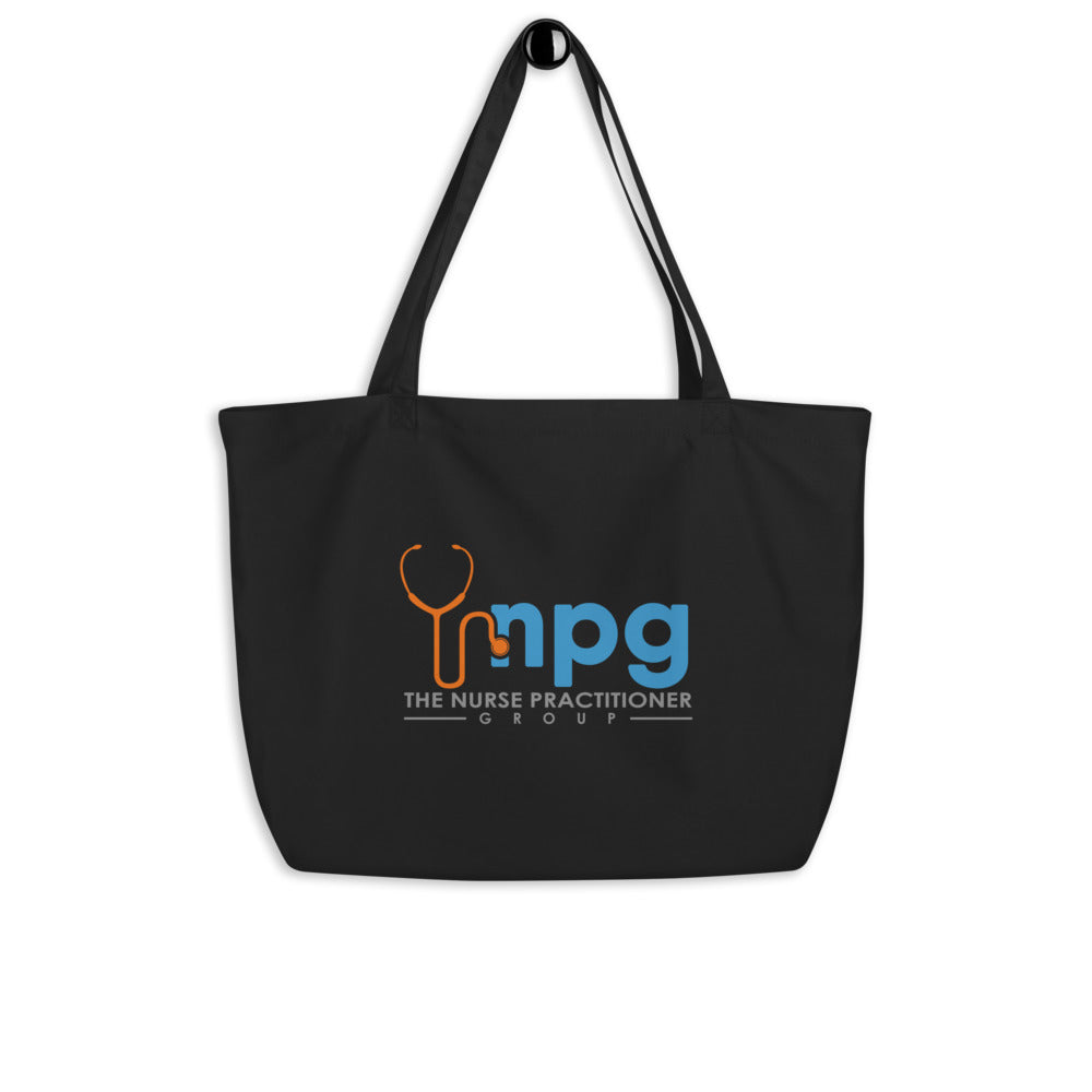 Large organic tote bag